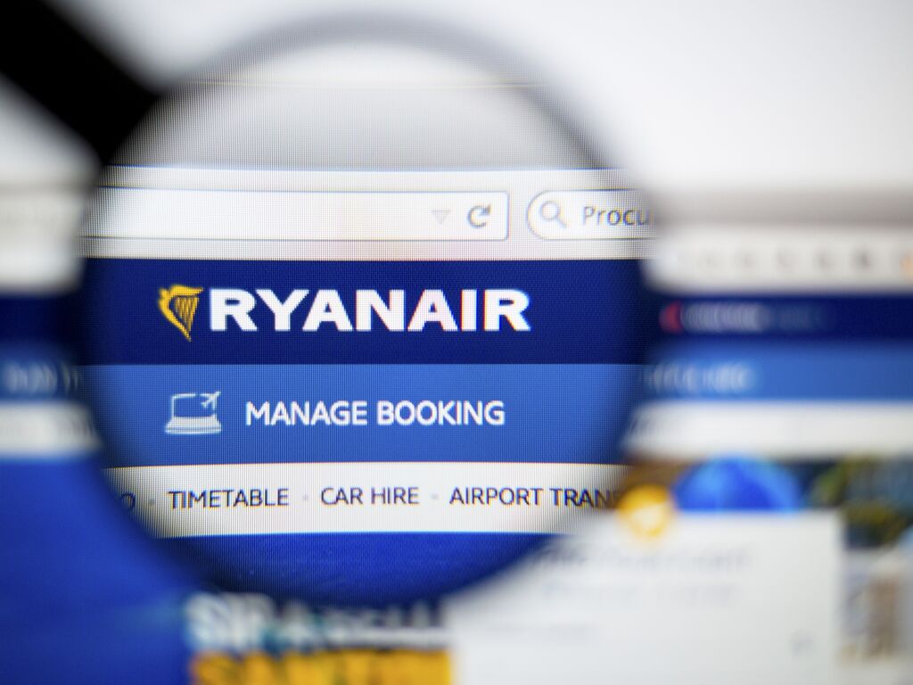 Photo of www ryanair com